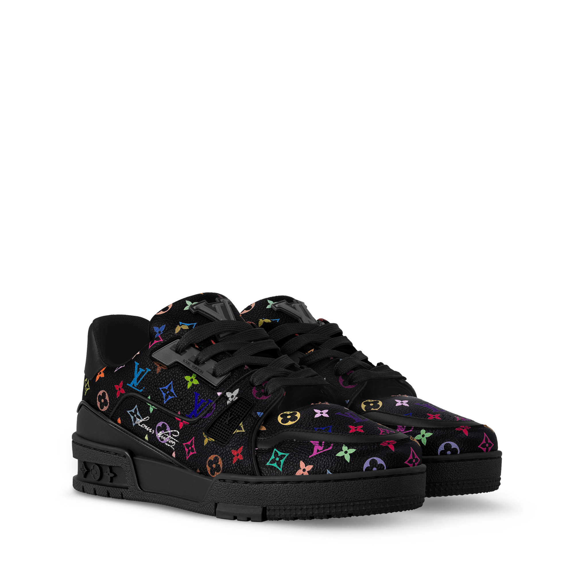 Black Sneakers Shoes | LOUIS VUITTON